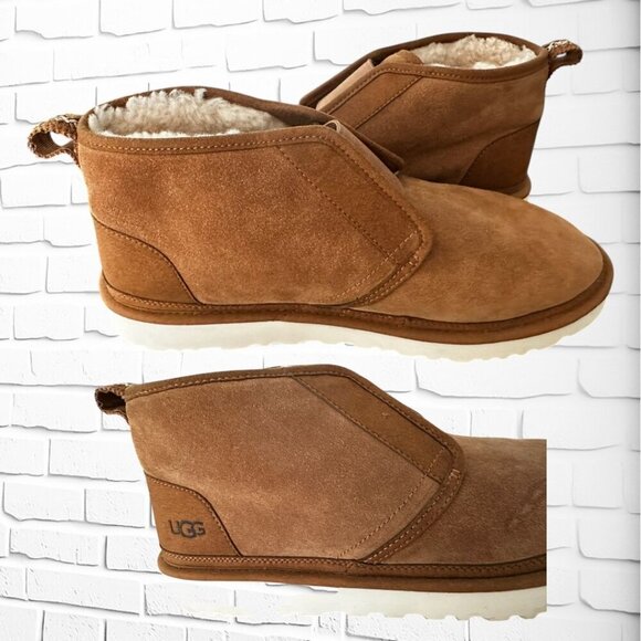 MENS UGG SHEEPSKIN BOOTIE SIZE 13 NWOT - Picture 7 of 12
